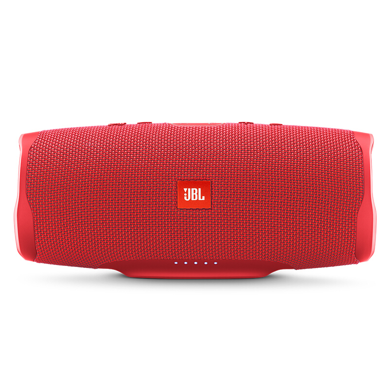 JBL CHARGE4 音乐冲击波四代 便携式蓝牙音箱+低音炮 户外迷你音箱 防水设计 增强版赛道扬声器 红色高清大图