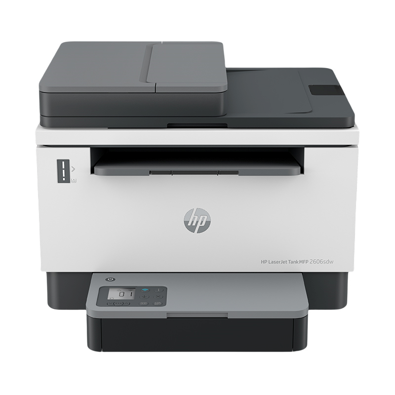 惠普HP Tank MFP 2606sdw A4黑白激光多功能一体机 自动双面无线打印复印一体机 家用办公一体机自动双面打印一体机 易加粉打印机随机耗材5000页 增值税发票