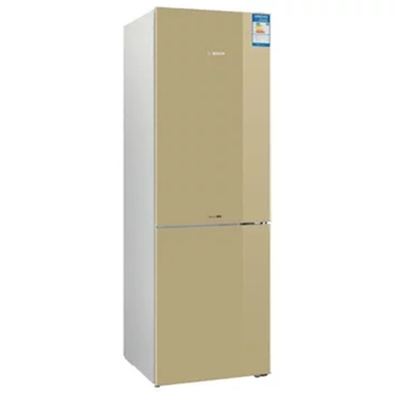 博世(Bosch) KGN33V2QEC 321升定频 风冷无霜 双门冰箱(流沙金) 双循环制冷系统 LED内显高清大图