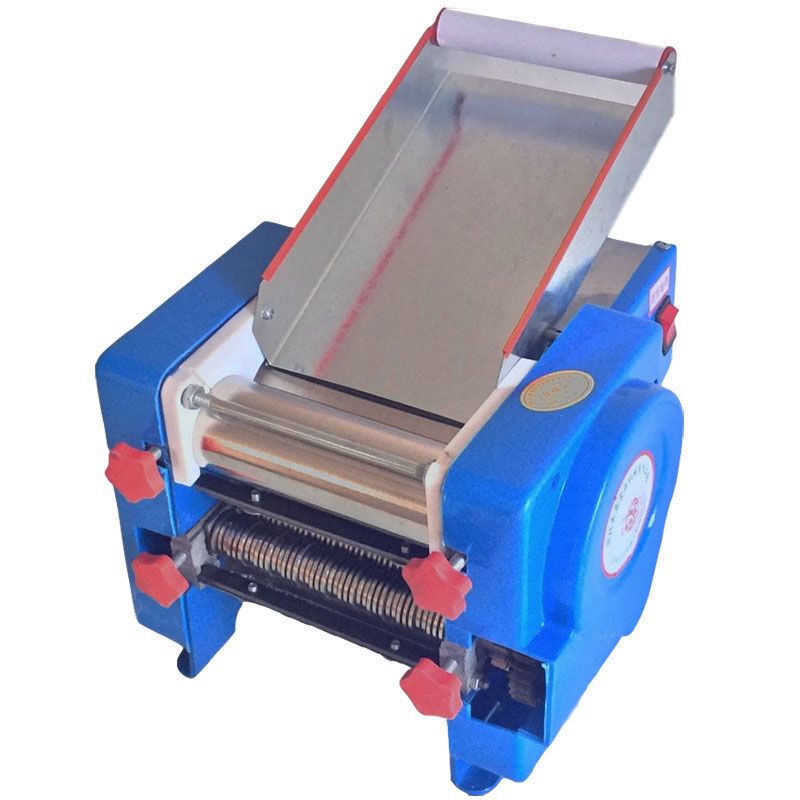 压面机家用电动全自动不锈钢小型面条机多功能商用擀面饺子皮蓝色经典