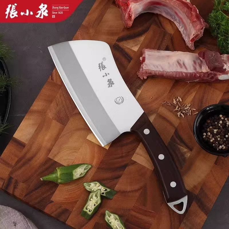 张小泉加厚砍骨刀家用厨房专用屠夫坎剁牛大骨商用斩大骨头刀8138高清大图