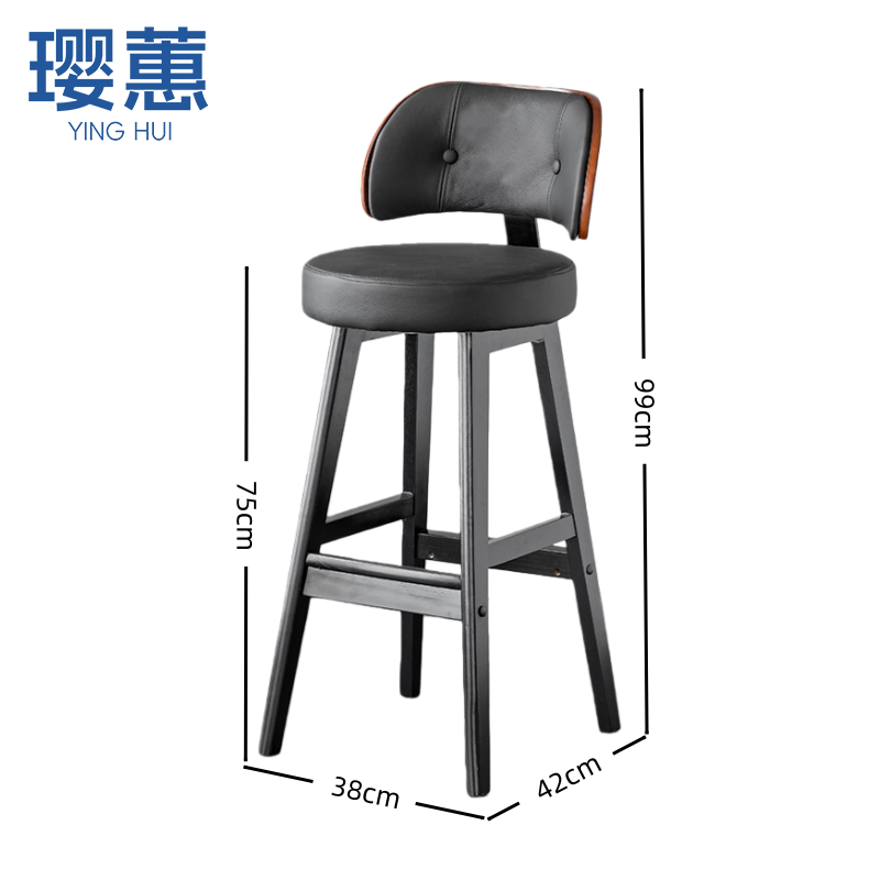 璎蕙 高脚凳35*39*89cm 把高清大图