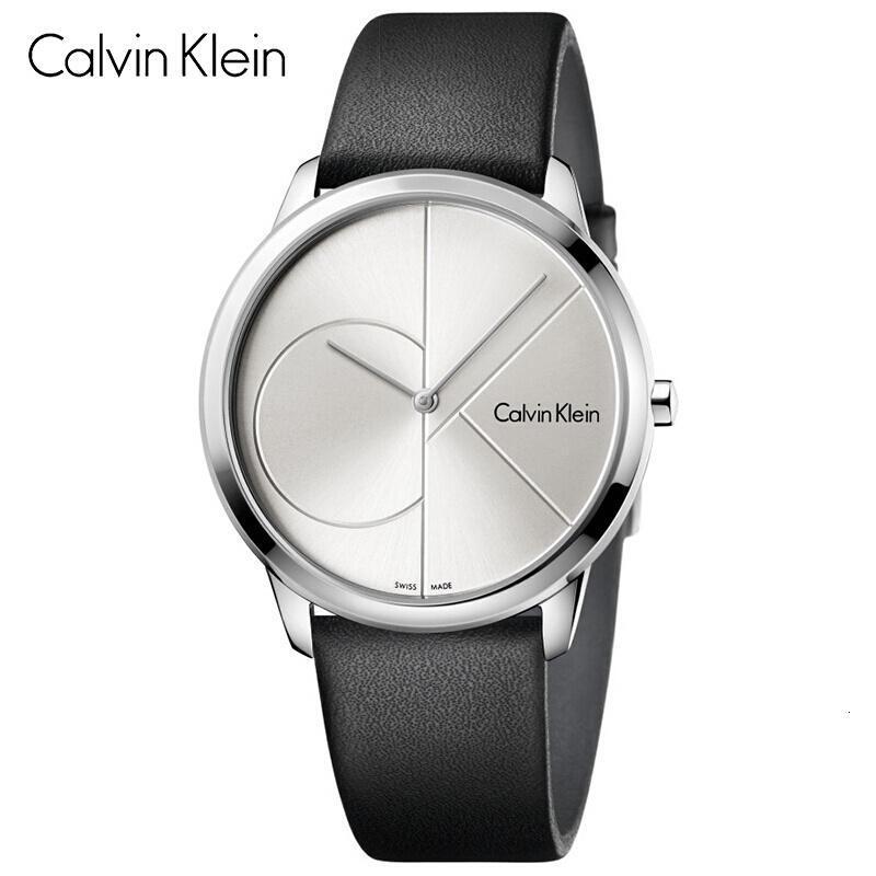 卡文克莱(Calvin Klein)手表MINIMAL系列纪念款石英表 男士时尚 欧美品牌 女表情侣表 K3M211CY