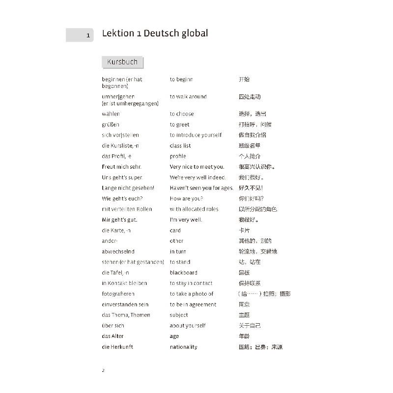 醉染图书大家的德语(A2)(学生用书)(配词汇手册)9787521322712高清大图