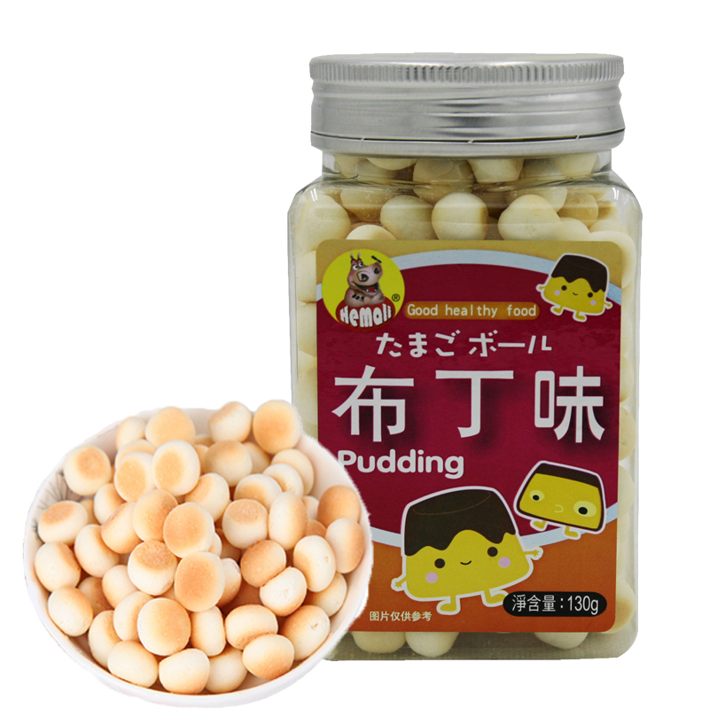 河马莉综合水果味蛋酥130G