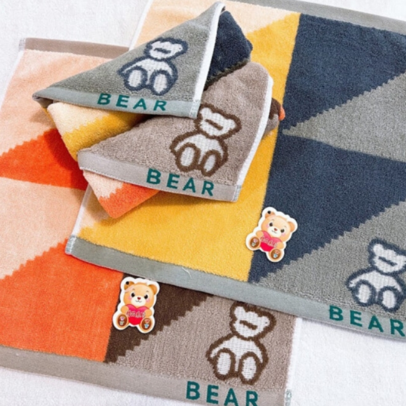 世纪金鹰纯棉提花大方巾成人家用礼品员工福利劳保用品批发团购