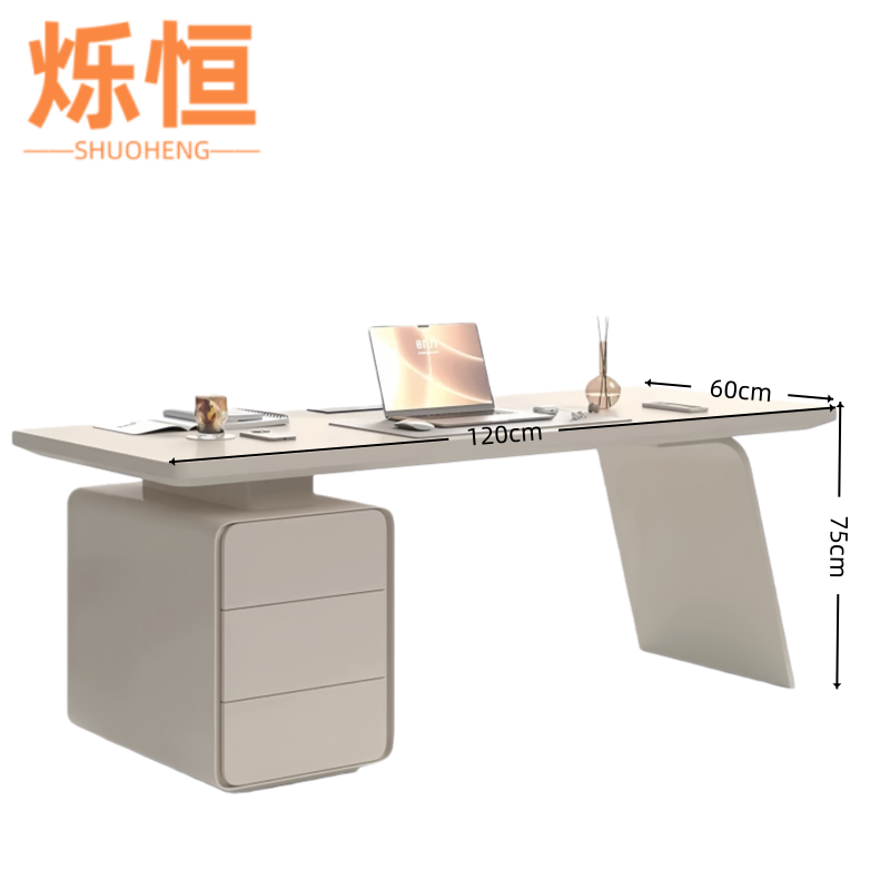 烁恒书桌1200*750*600mm张高清大图