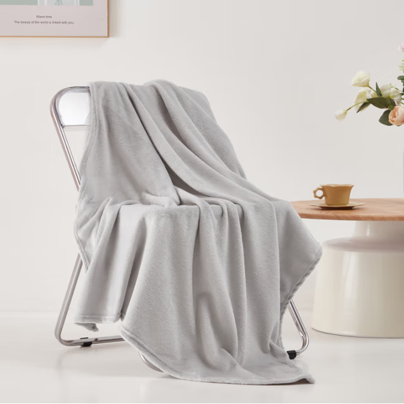 皮尔特保罗 随心生活休闲毯 POLOT-2406 灰色 1m*1.5m