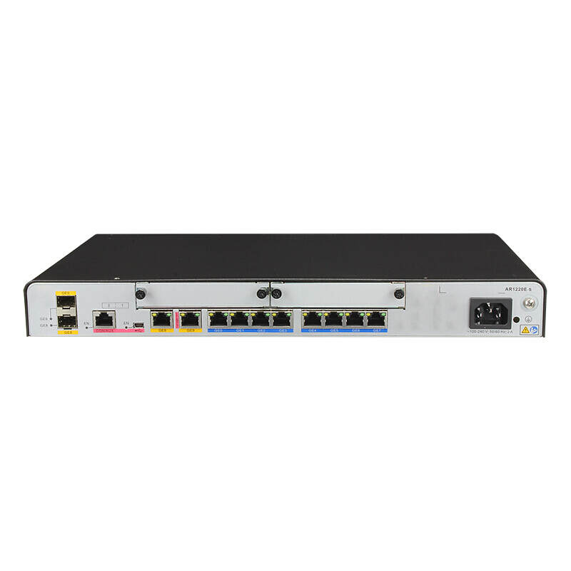 华为(HUAWEI) 路由器AR1220E-S 企业级全千兆双WAN口VPN路由器