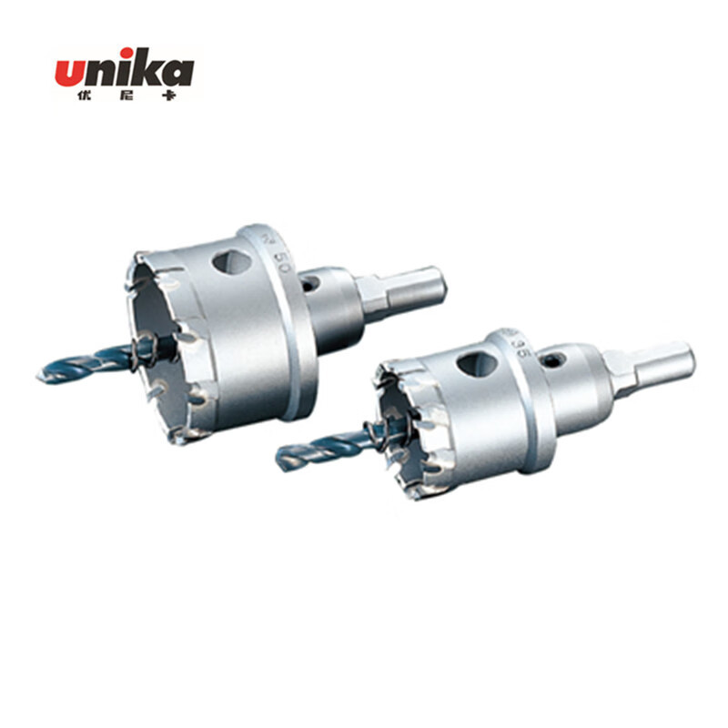 优尼卡 钢板钻头 支 硬质合金开孔器有效深度25mm高清大图