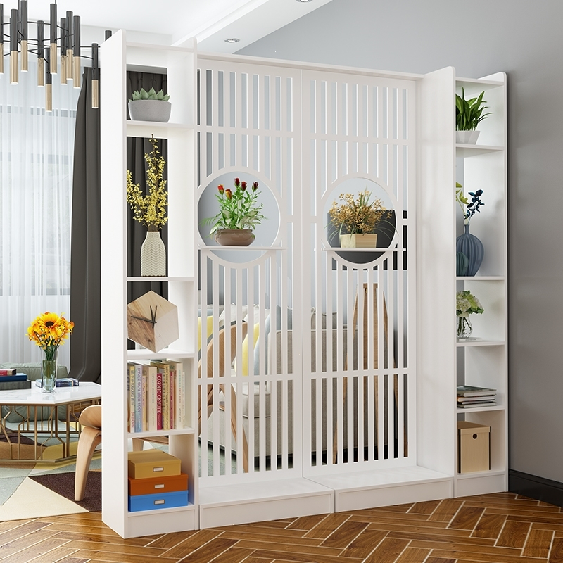 屏风隔断客厅折屏镂空装饰餐厅古达家用网红创意墙入户挡煞进门玄关柜