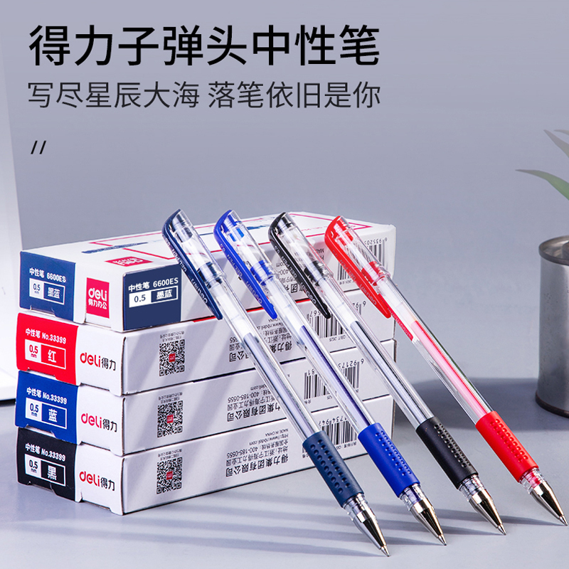 红色中性笔