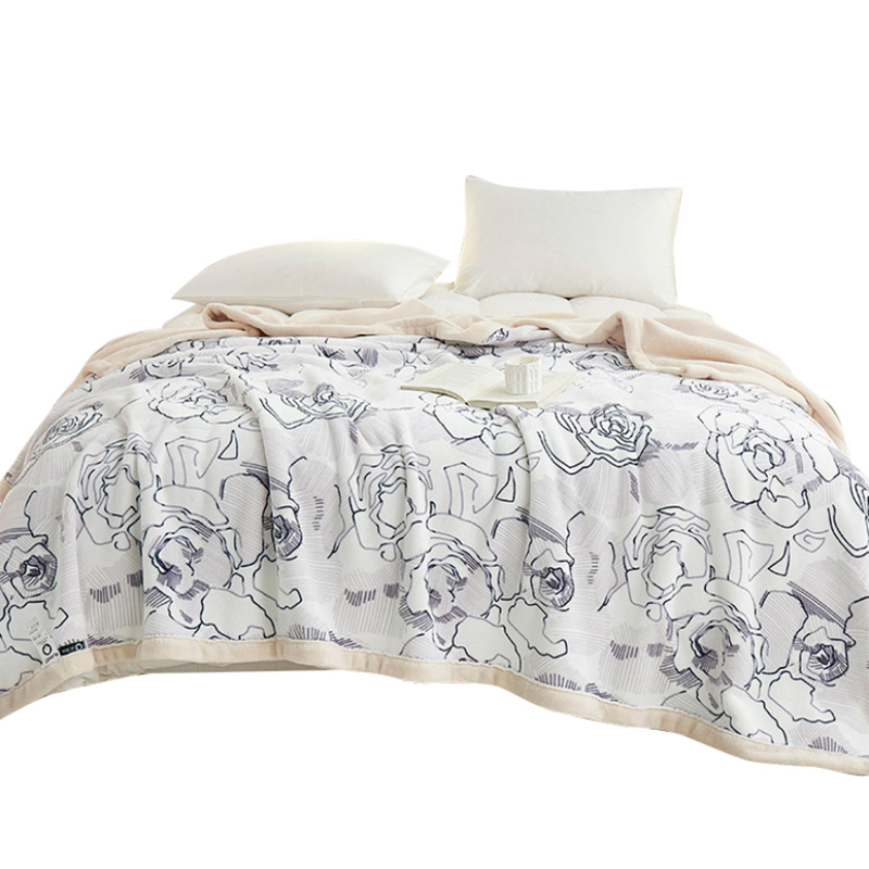 妃莲娜 FLNGW264278 200*230cm 欧棉绒双面加厚绒印花 (计价单位:条) 多色高清大图