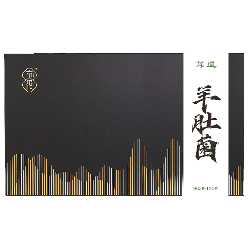 贡极茸道羊肚菌人工羊肚菌高原特产茸道人工菌礼盒100g*1盒