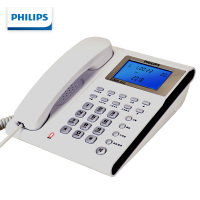飞利浦(PHILIPS)CORD222电话机 固定电话 白色