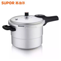 苏泊尔(SUPOR)压力锅高压锅铝合金9L大容量 家用加厚快煮防爆燃气明火适用 直径26cm 铝合金压力锅YL269H2