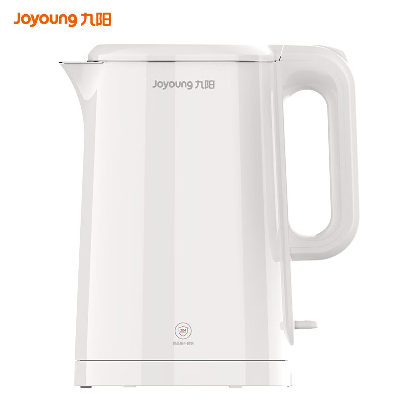 九阳(Joyoung)电热水壶 家用1.5L双层保温防烫开水壶K15FD-W370