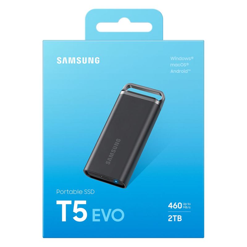 三星samsung8tbtypecusb32移动固态硬盘pssdt5evo星耀黑多设备兼容