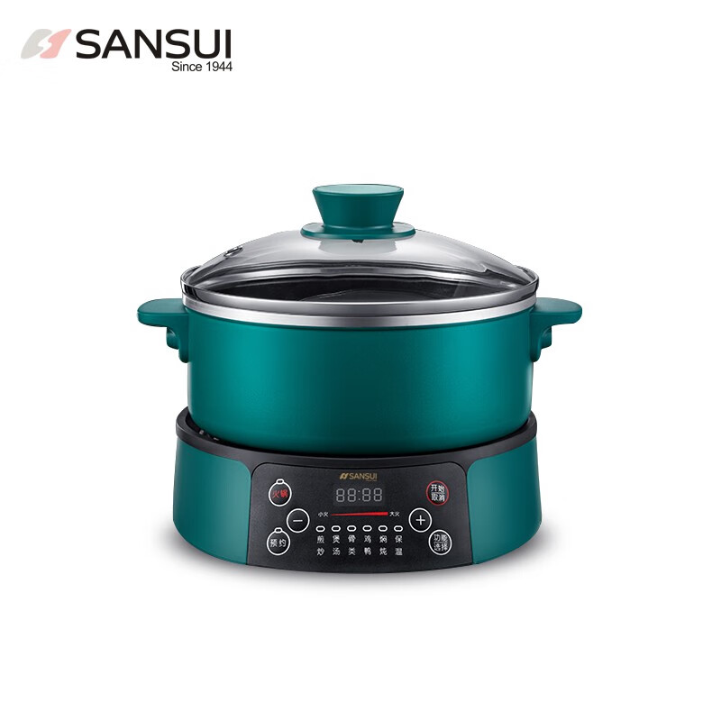 山 水(SANSUI) 山水微电脑电火锅SHG-3018(XHG2502GZ) 绿色