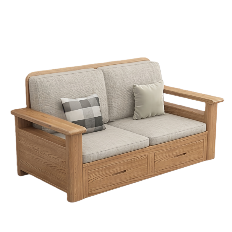 智叶舟沙发双人位150*75*88cm张高清大图