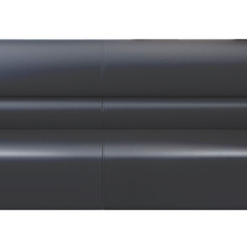 圣斯顿HB-2080 简约三人位西皮沙发2000*800*800mm(张)黑色高清大图