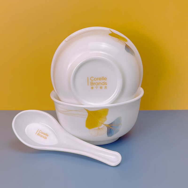 康宁 冰萃玲珑金银杏餐具CB-BSYX58/KZ/LS 58件套/套