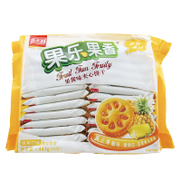 嘉士利 果乐果香 (443g果乐果香凤梨味) 果酱味夹心饼干 休闲零食