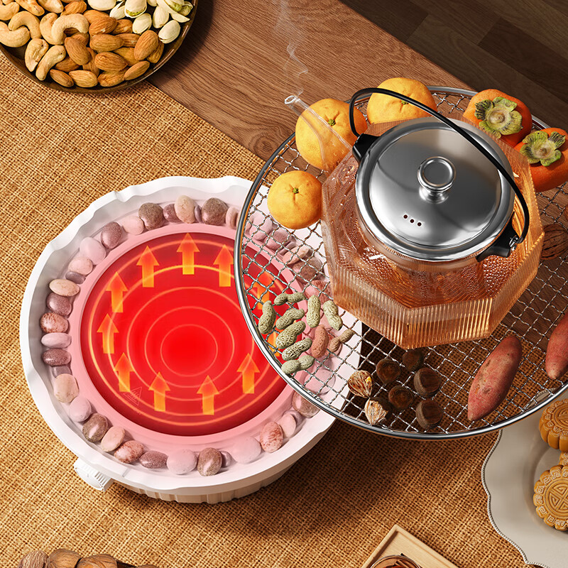 欧锐铂 ORB-188围炉煮茶-电陶炉套装 三档温度可调节 降噪煮茶 烹茶烤果高清大图