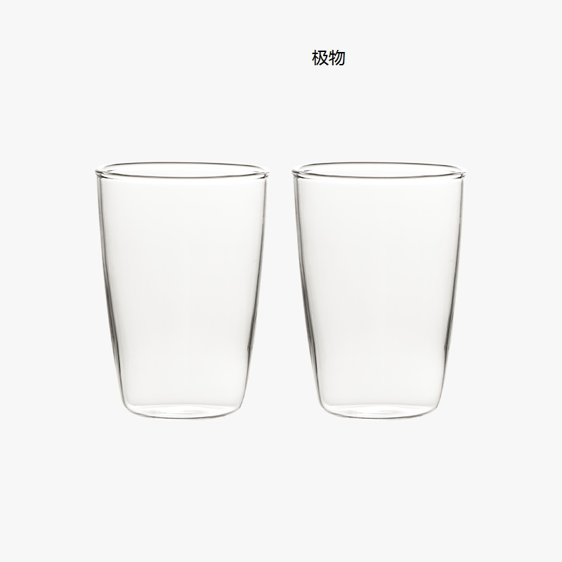 极物 高硼硅玻璃 水杯 2只装 10311657779 (单位:个)