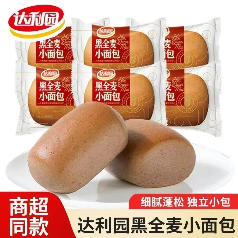达利园黑麦小面包散装20g*10包共200g健康早餐手撕糕点零食高清大图