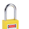 工业安全挂锁 黄色 不通开