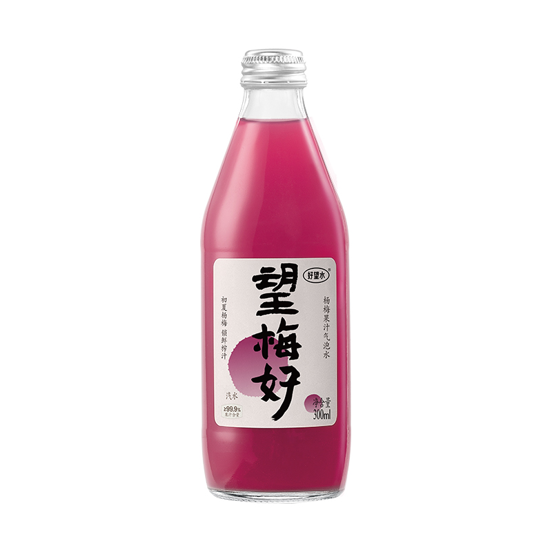 好望水望山楂山楂果汁气泡水300ml*6高清大图
