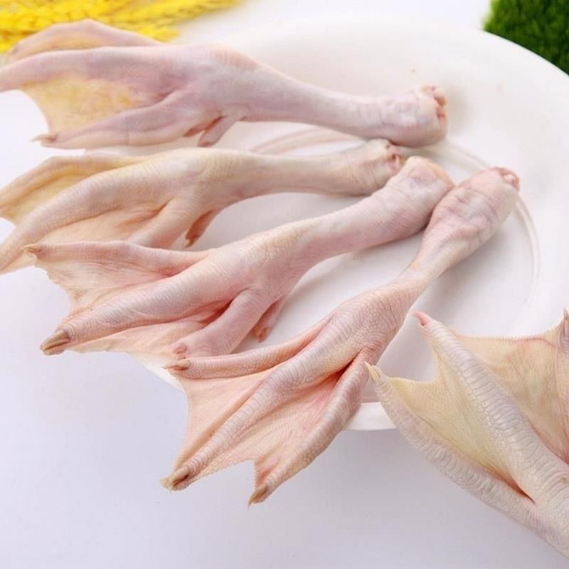 赛卡伊 [农家散养]特大鹅爪7-8个 /斤 新鲜速冻鹅掌 大号鹅脚 老鹅爪