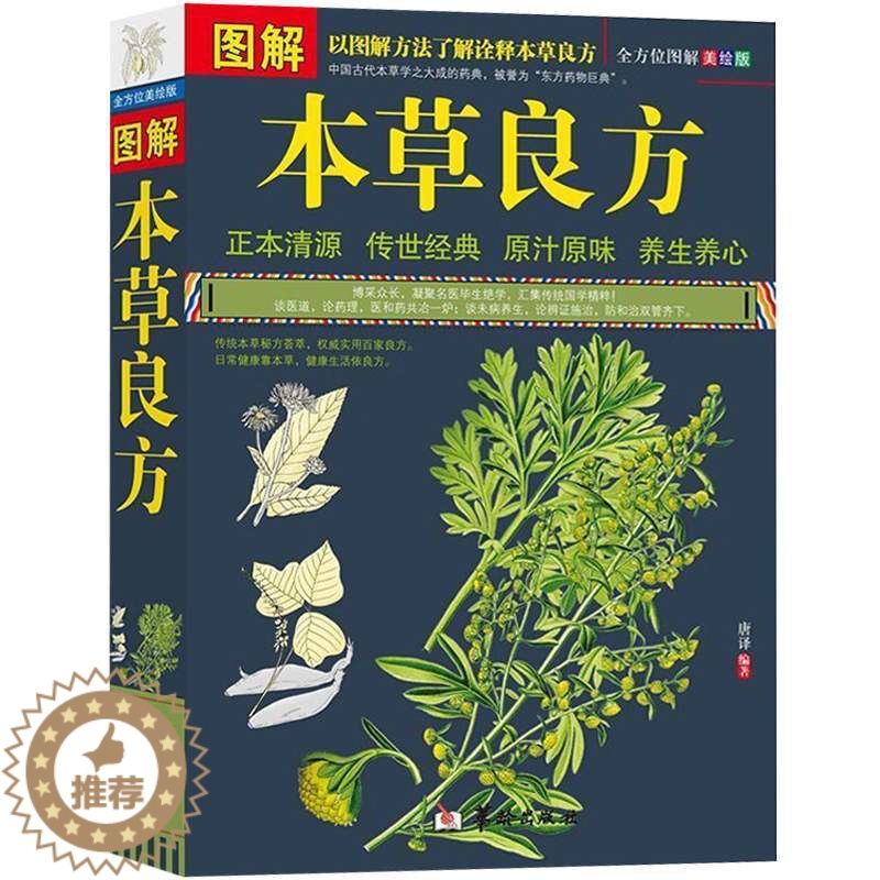 【醉染正版】正版图解本草良方 中医养生保健 小良方治大病 生活中的本草纲目 日常健康靠本草 健康生活书籍 传统本草秘方