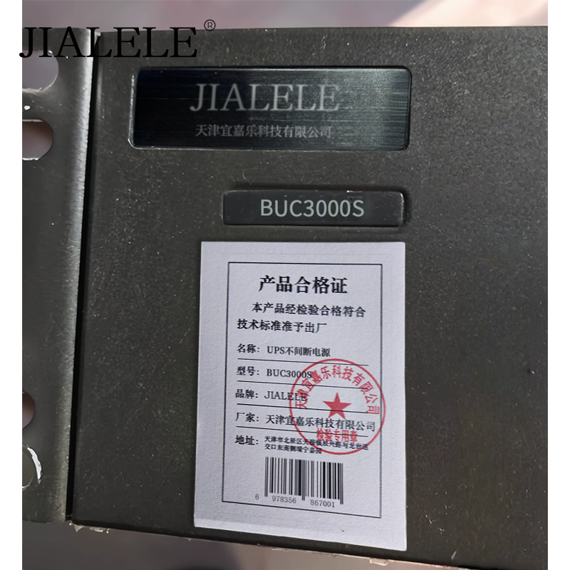 JIALELE UPS不间断电源 BUC3000S 台 (不含蓄电池)高清大图