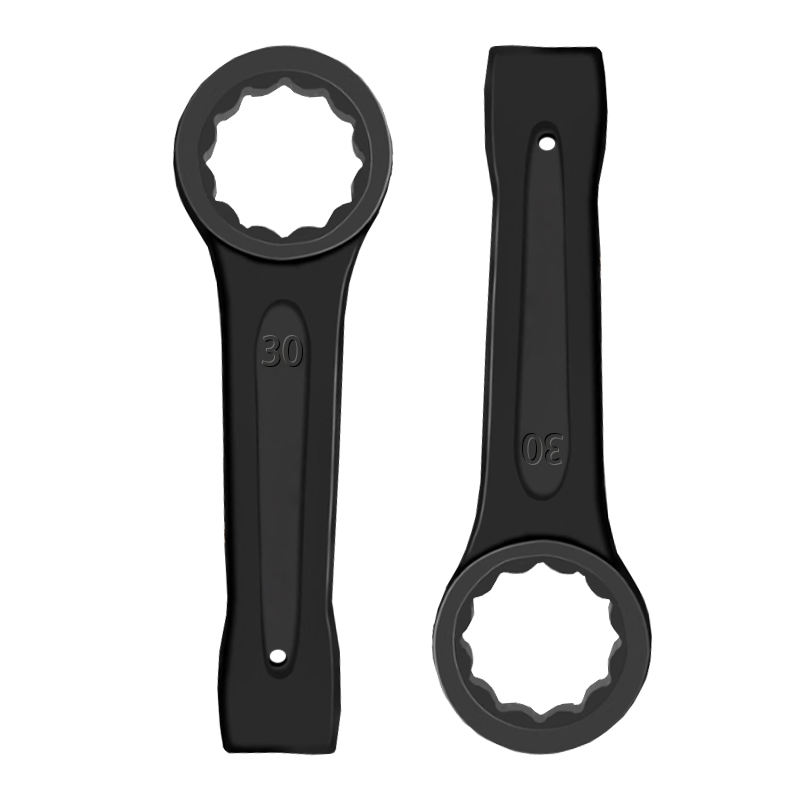 立伟铁牛敲击梅花扳手30mm/把高清大图