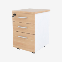 【三神】活动柜文件柜办公职员文件资料储物三抽柜抽屉小矮柜子