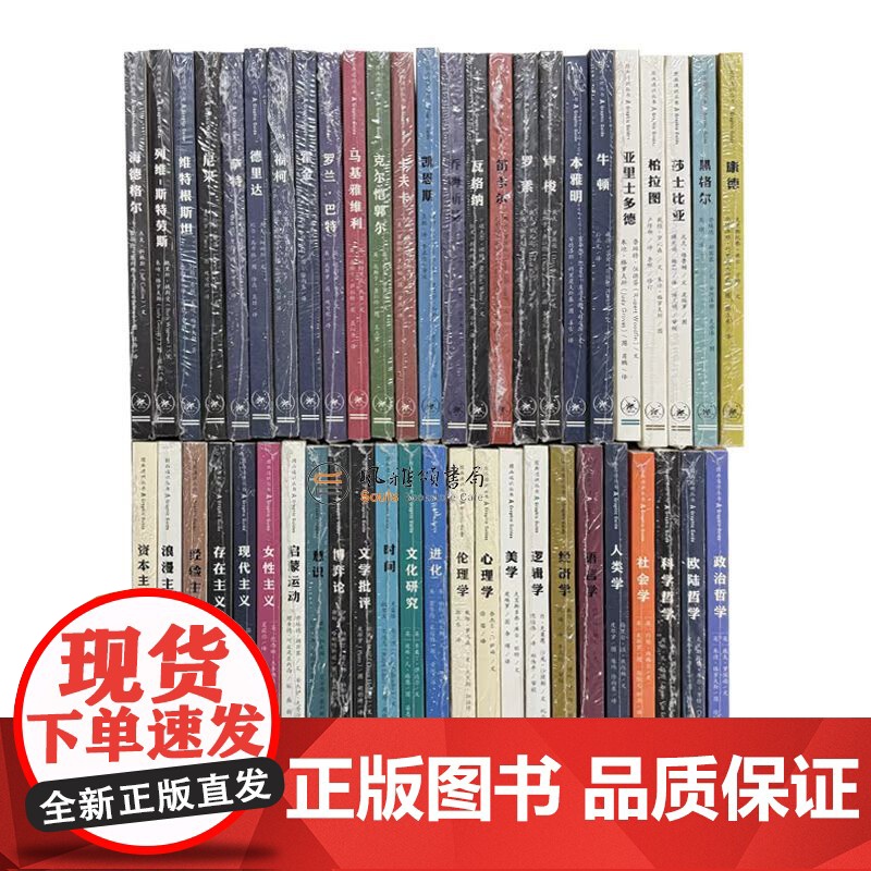 图画通识丛书(全四十九册)柏拉图+莎士比亚+黑格尔+康德+凯恩斯+乔姆斯基+瓦格纳+笛卡尔+罗素+卢梭+伦理学+存在主义