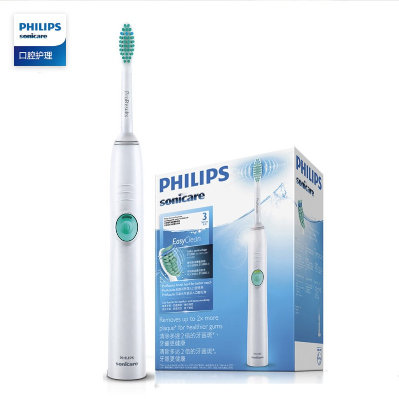 飞利浦(Philips) HX6511 电动牙刷成人声波震动牙刷感应充电 30支起订 单支价