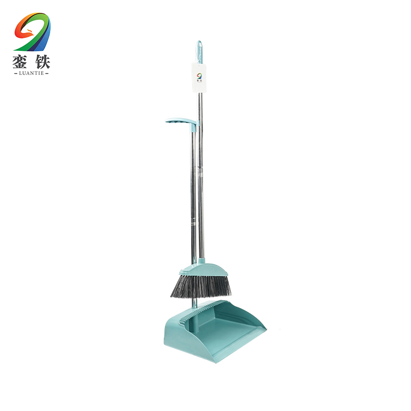 銮铁扫把套装北欧蓝套高清大图