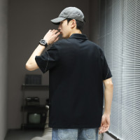 [1折价29.9元叠加优惠券]唐狮polo衫男短袖男士polo衫短袖撞色车线小细节短袖Polo