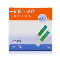 艾科(AIKE)灵睿型血糖试纸独立试纸测血糖仪器试纸艾科血糖仪加试纸条50片