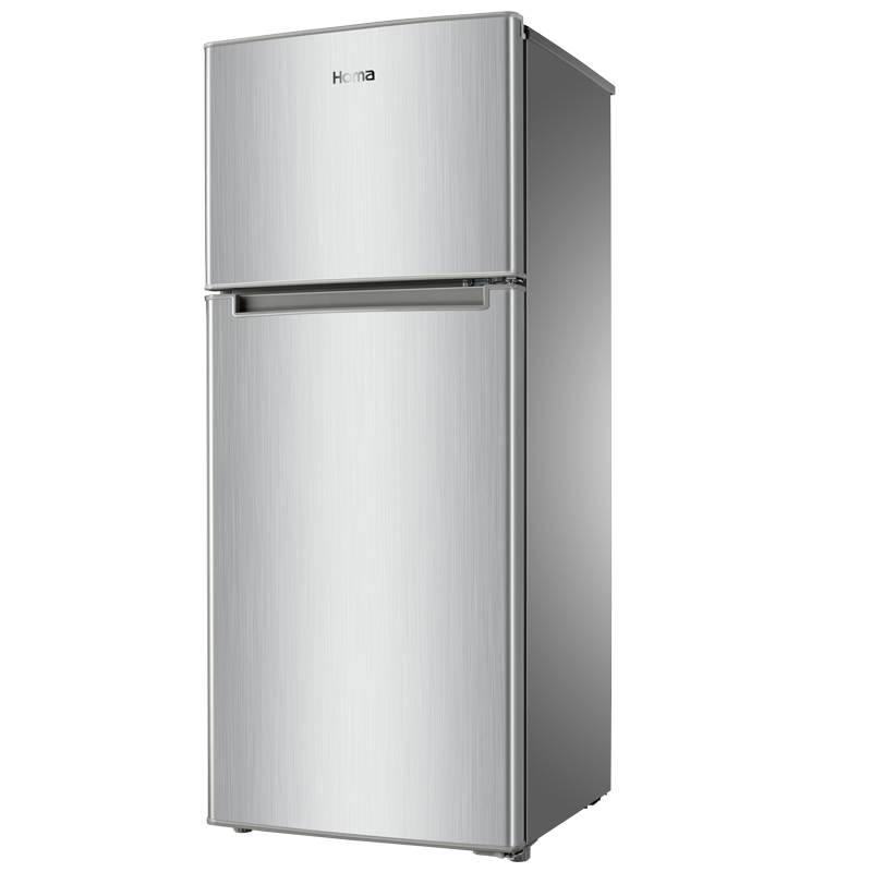 奥马homa118升双门小冰箱小型冰箱自营家用宿舍冰箱冷藏冷冻节能