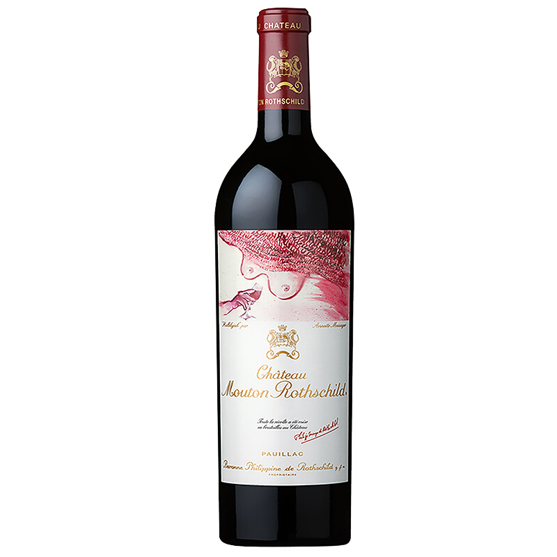 中粮名庄荟法国一级庄木桐酒庄干红葡萄酒正牌2017年 750mL*1支 JS98分
