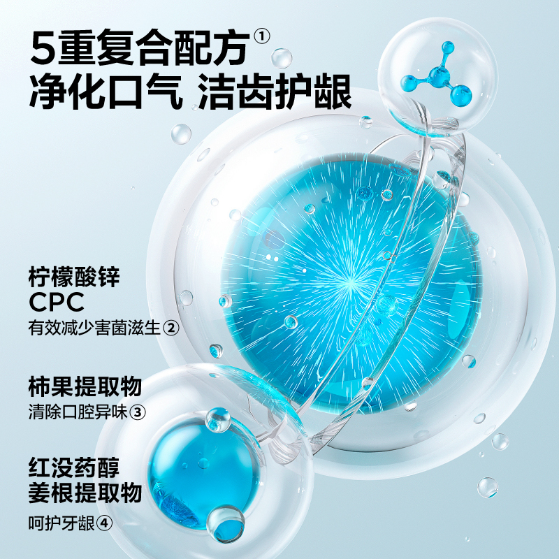 参半(NYSCPS) SP-1玫瑰清茶味净清新 牙膏180g高清大图