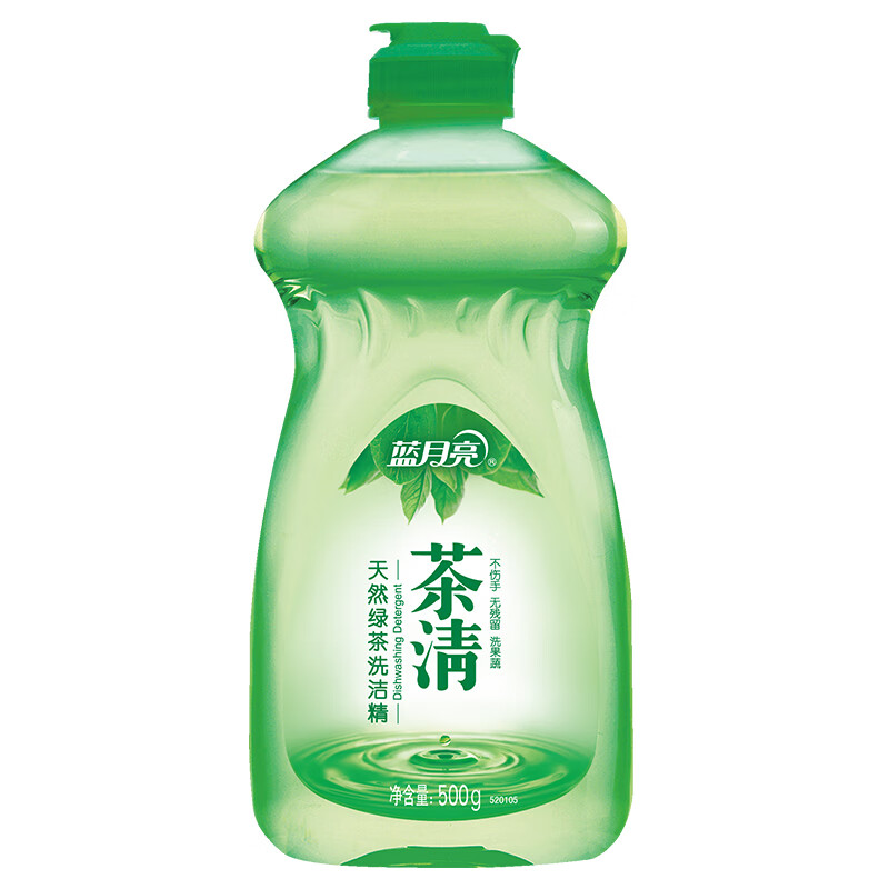 蓝月亮 茶清天然绿茶洗洁精500g/瓶
