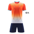 TDUO 足球服 Q54 套 L 橙色