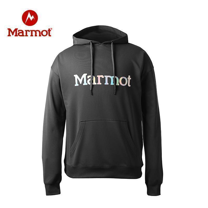 Marmot/土拨鼠 男子 户外运动休闲柔软保暖套头连帽卫衣