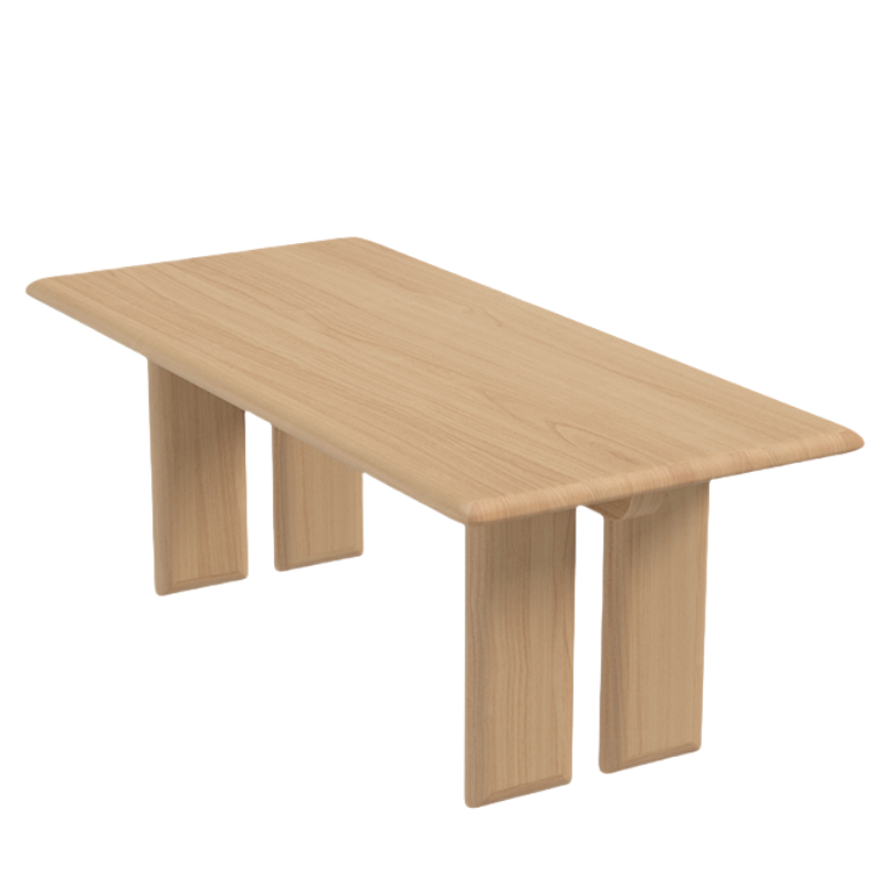 铭 思 达 实木餐桌高清大图