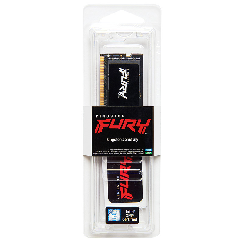 金士顿 (Kingston) FURY 32GB DDR5 4800 笔记本内存条 Impact风暴系列 骇客神条